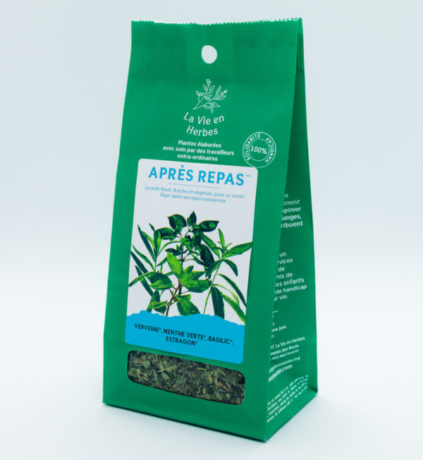 tisane la vie en herbes apres-repas