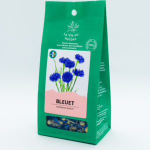 tisane la vie en herbes bleuet