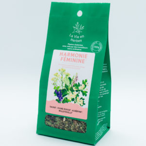 tisane la vie en herbes harmonie féminine