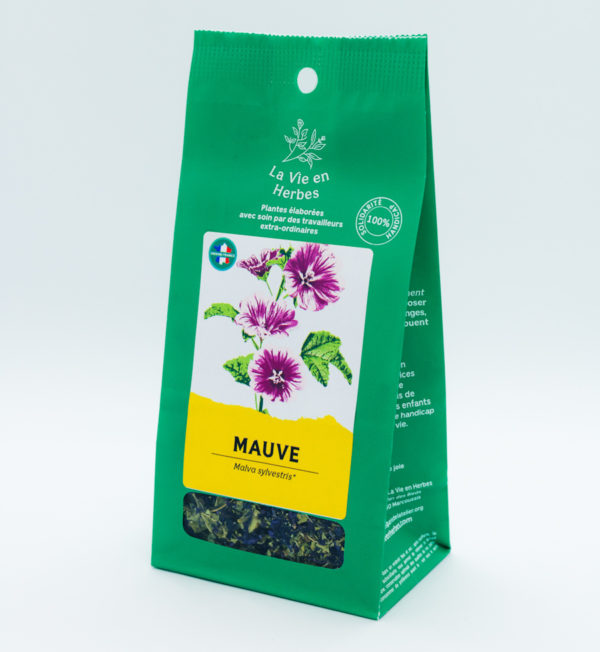 tisane la vie en herbes mauve