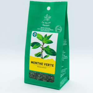 tisane la vie en herbes menthe verte