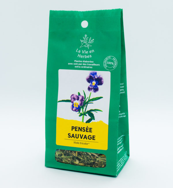 tisane la vie en herbes pensée sauvage