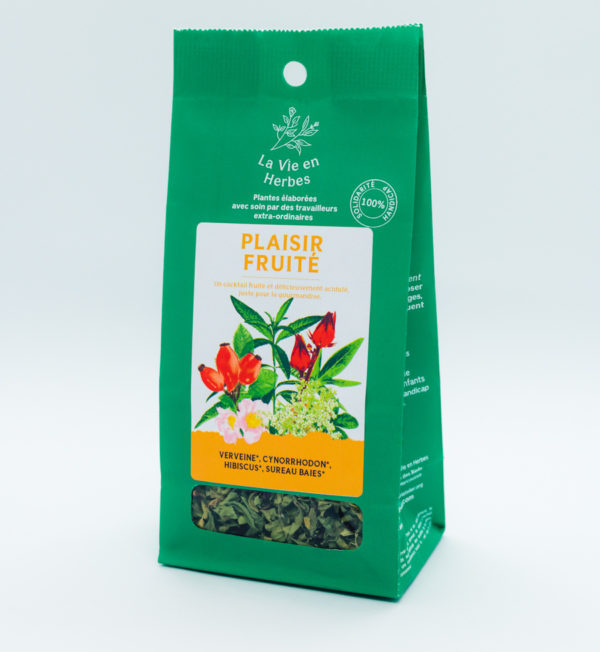 tisane la vie en herbes plaisir fruité